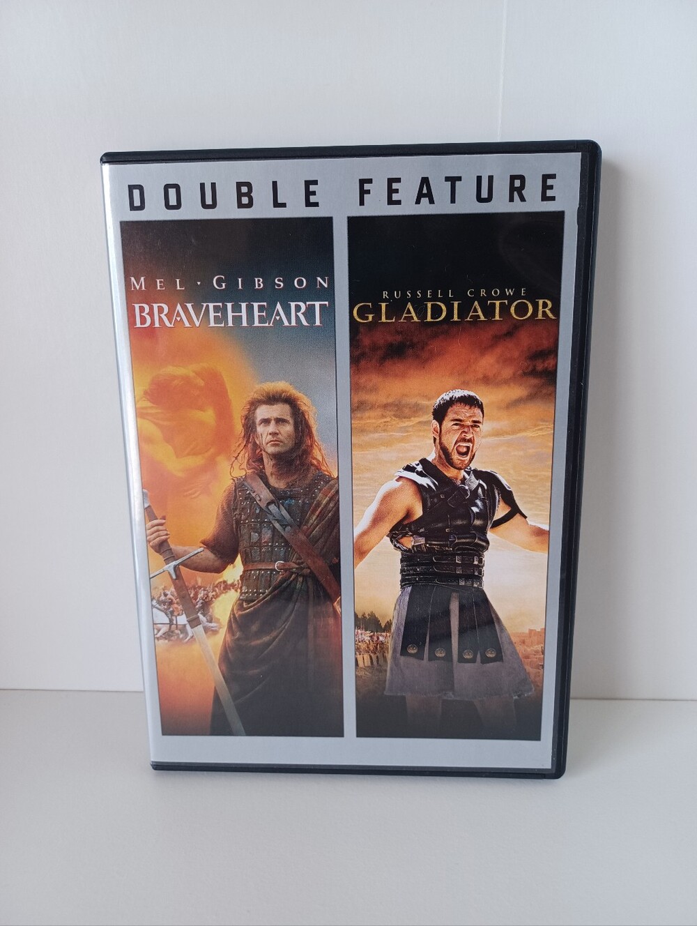 Braveheart And Gladiator On DVDs Double Feature Drama Movies Entertainment Media